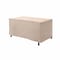Modern Leisure Basics Patio Ottoman/Coffee Table Cover, 37 in. L x 22 in. W x 17 in. H, Beige 3120 - alternate 1